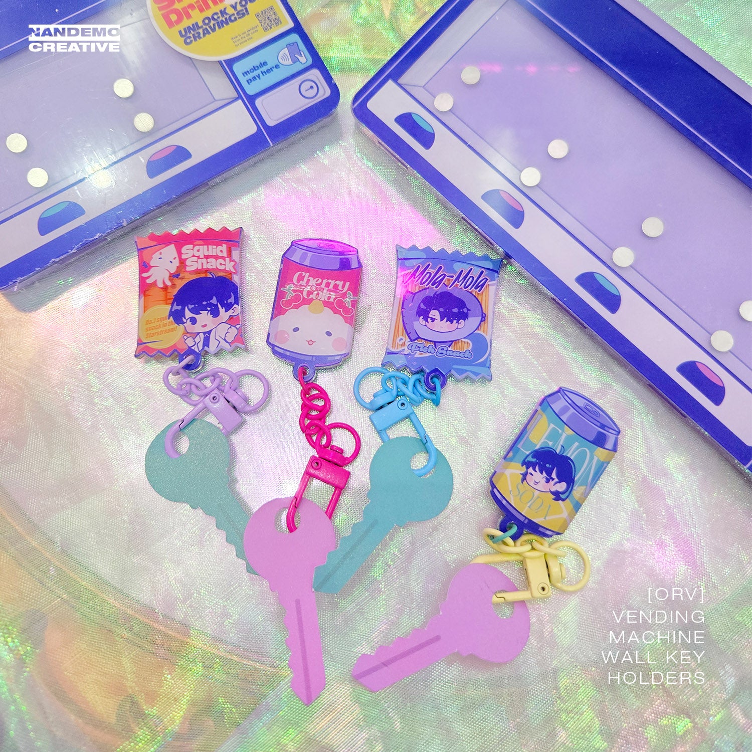 ORV Vending Machine Wall Keyholders – Nandemo Creative