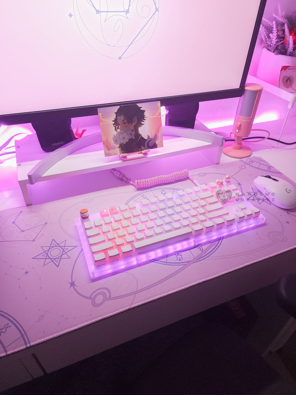 Astral Reflection - Genshin Impact Extended Mouspad Deskmat