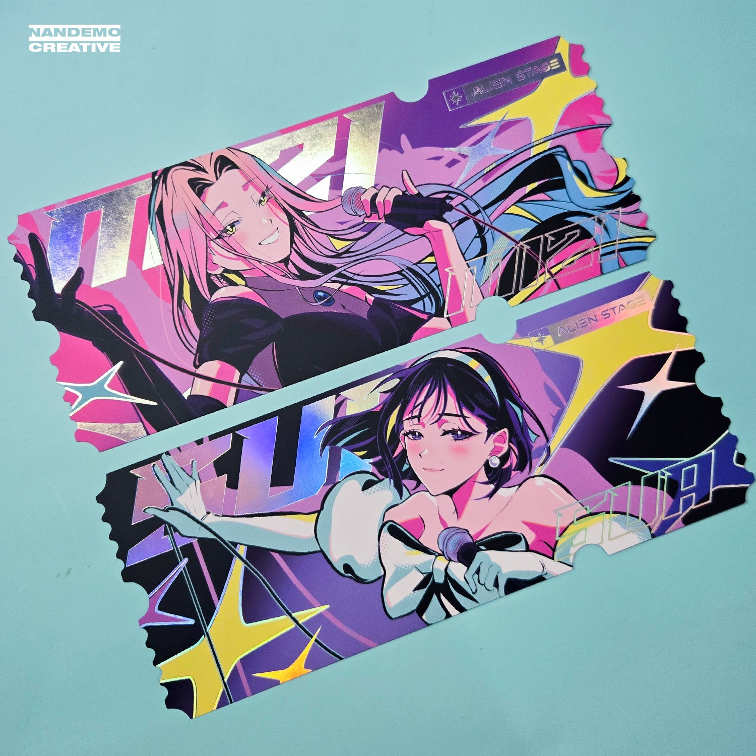 ALNST - Holographic Ticket Prints