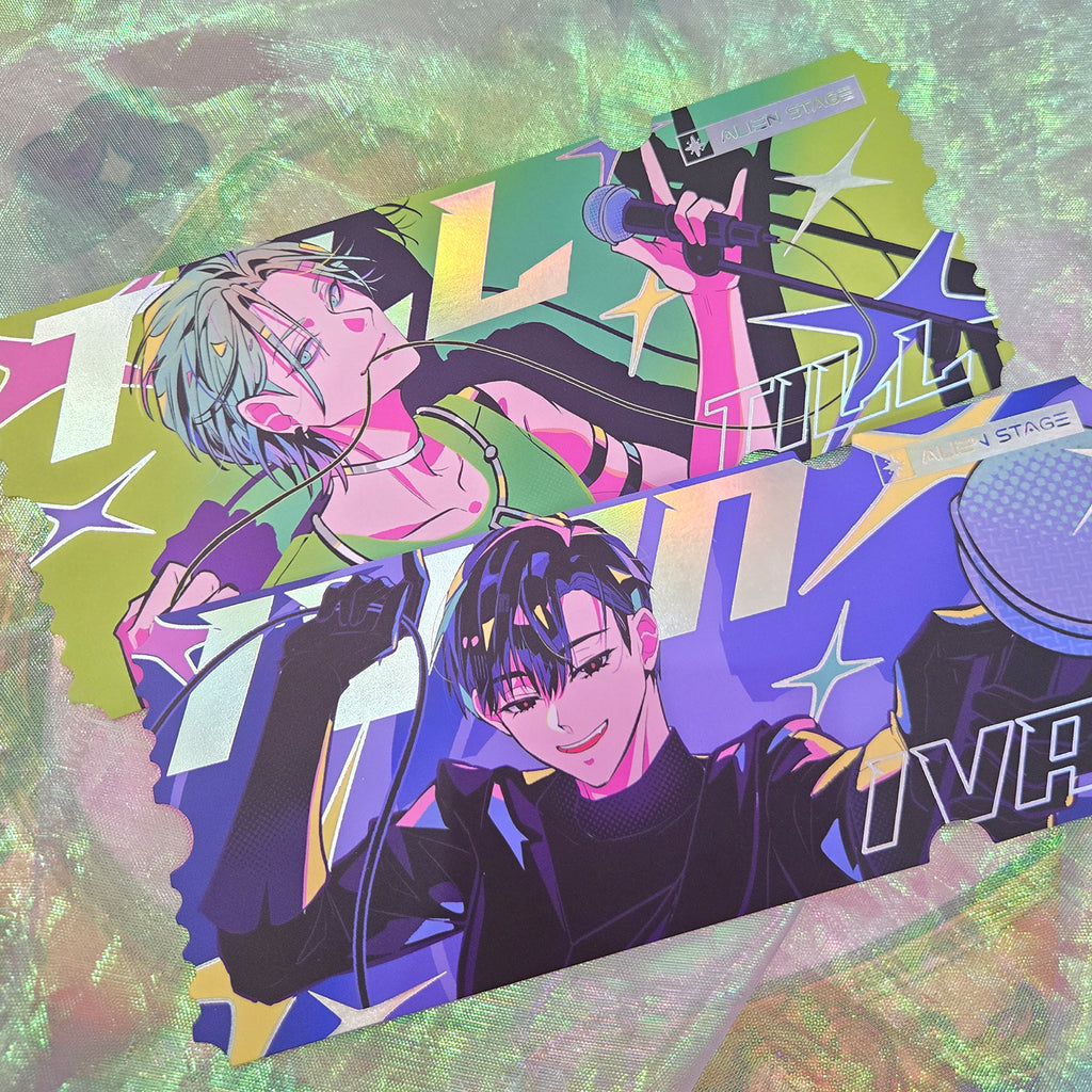 ALNST - Holographic Ticket Prints