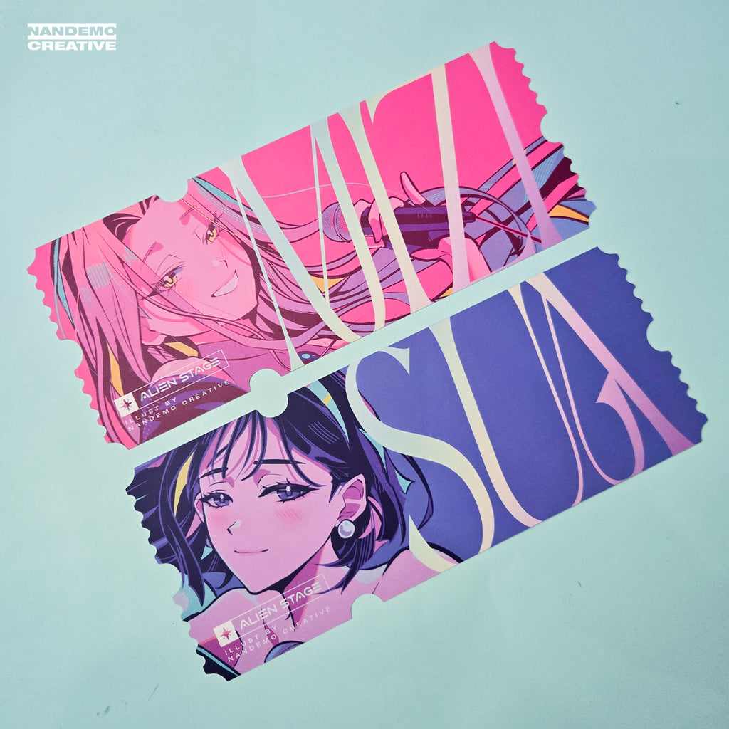 ALNST - Holographic Ticket Prints