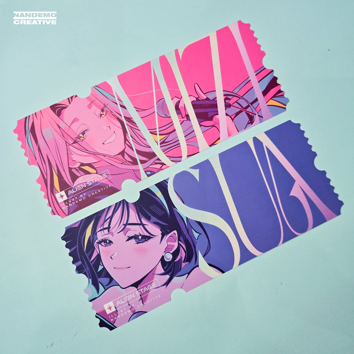 ALNST - Holographic Ticket Prints