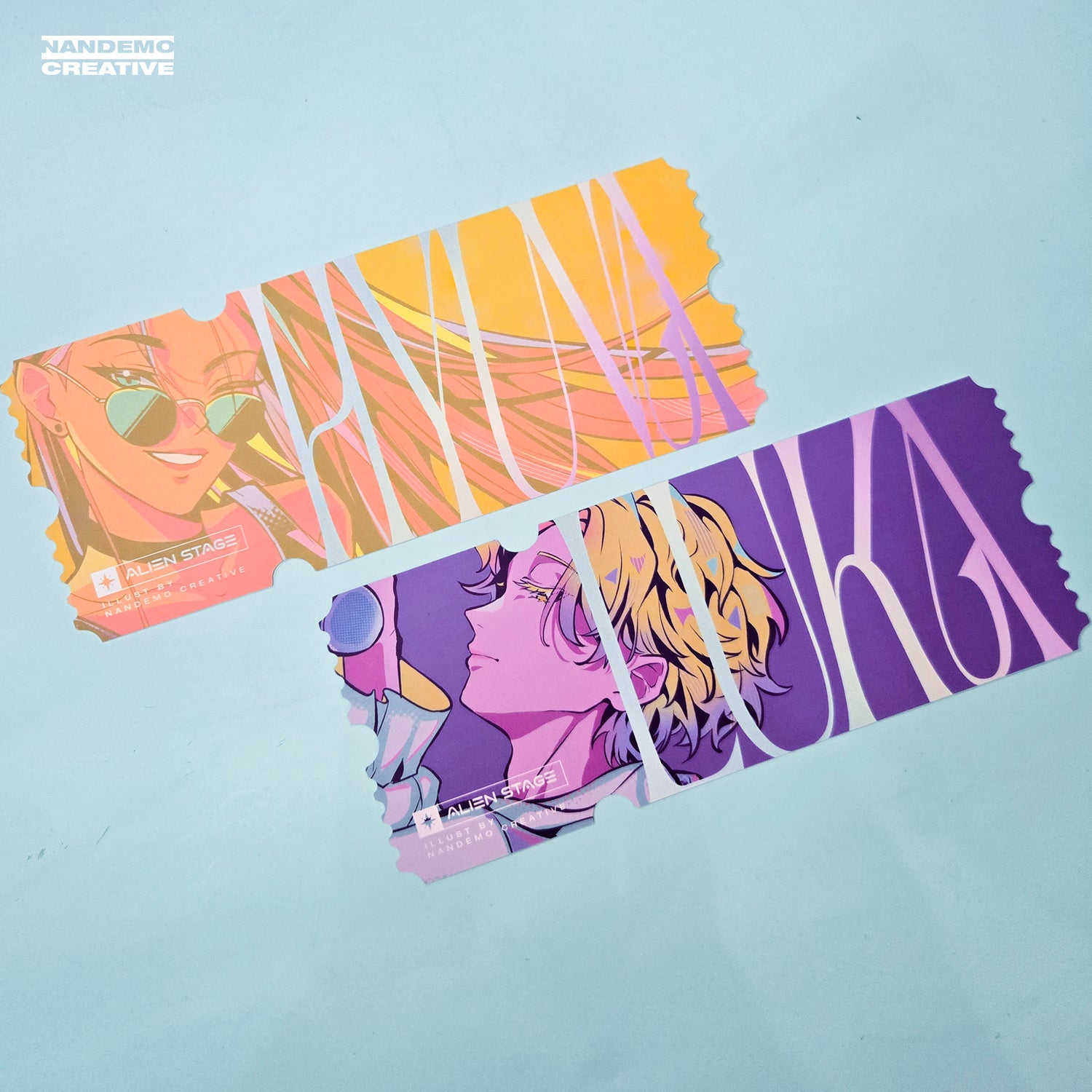 ALNST - Holographic Ticket Prints