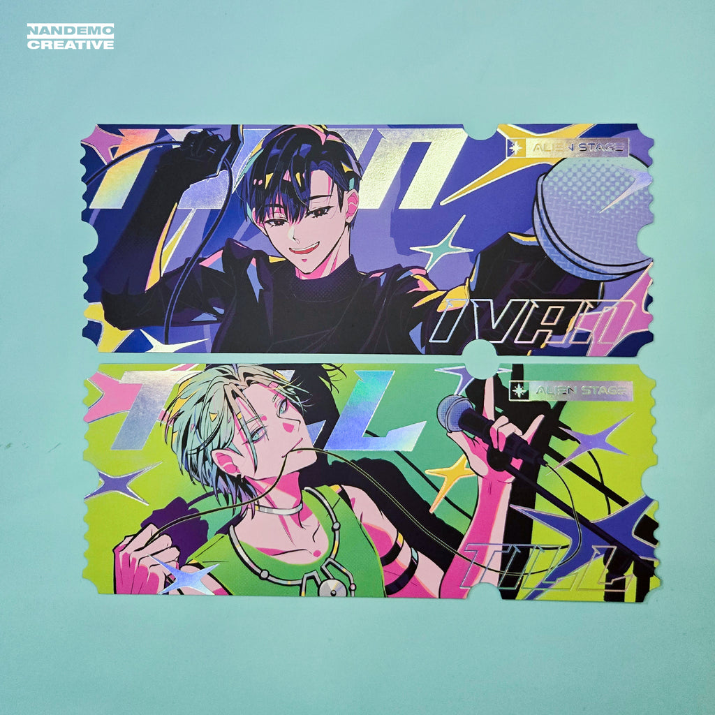 ALNST - Holographic Ticket Prints