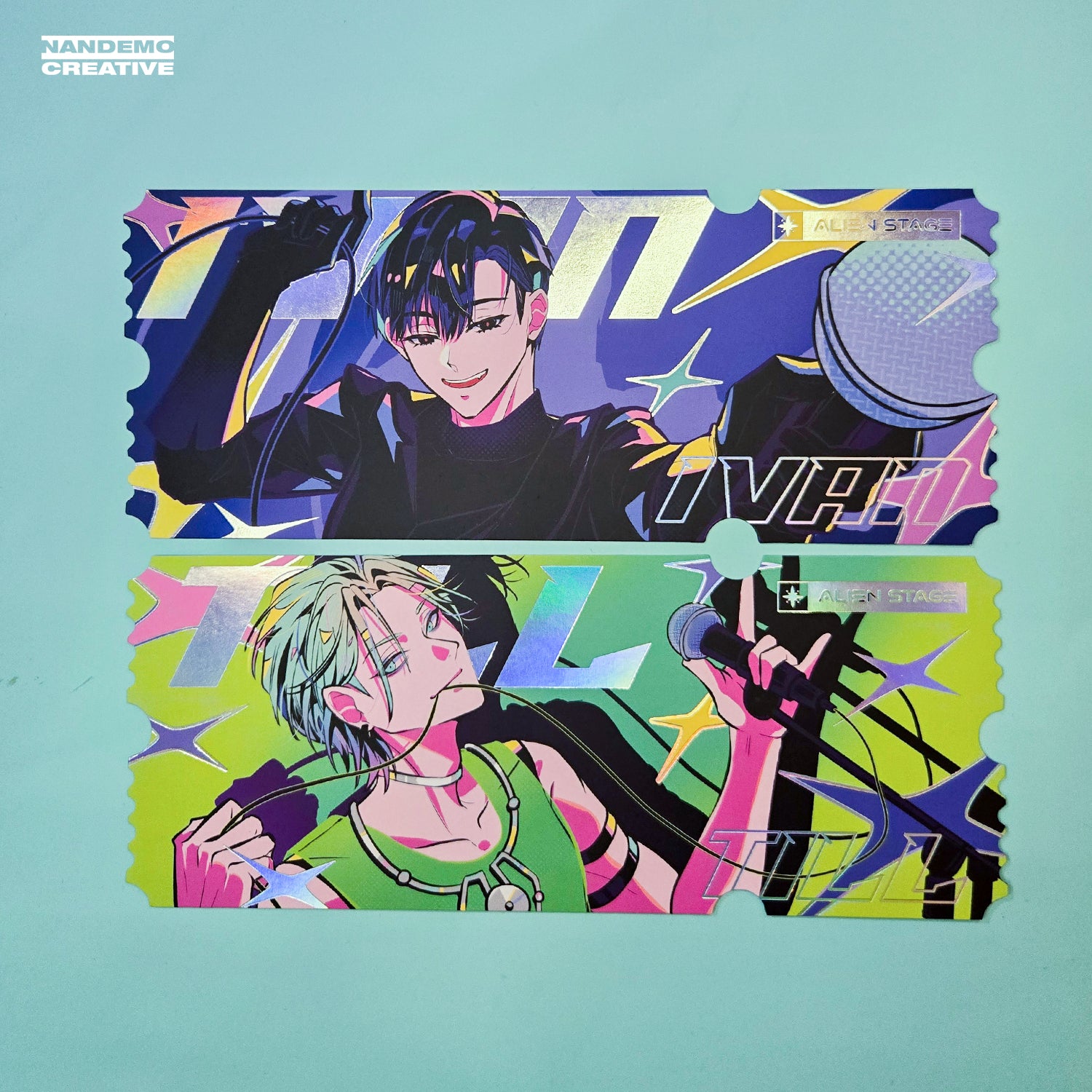 ALNST - Holographic Ticket Prints