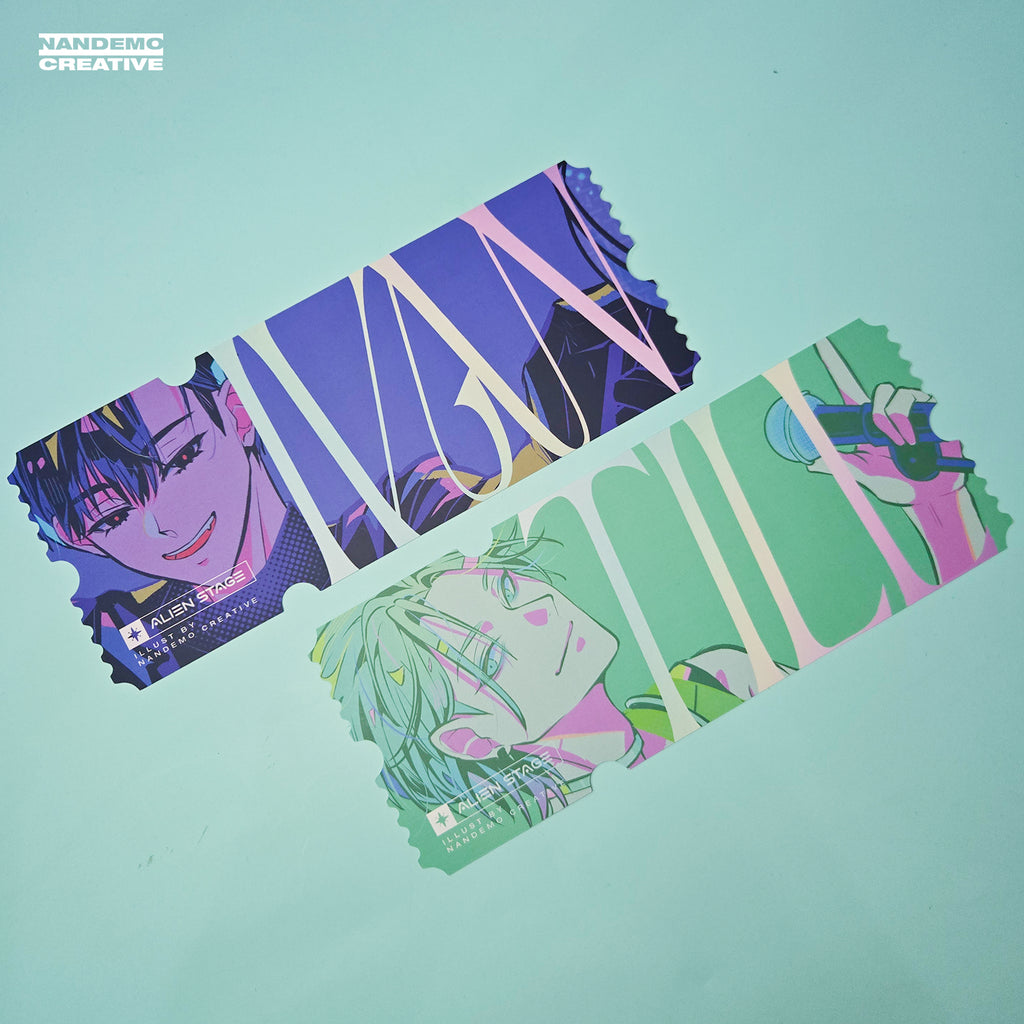 ALNST - Holographic Ticket Prints