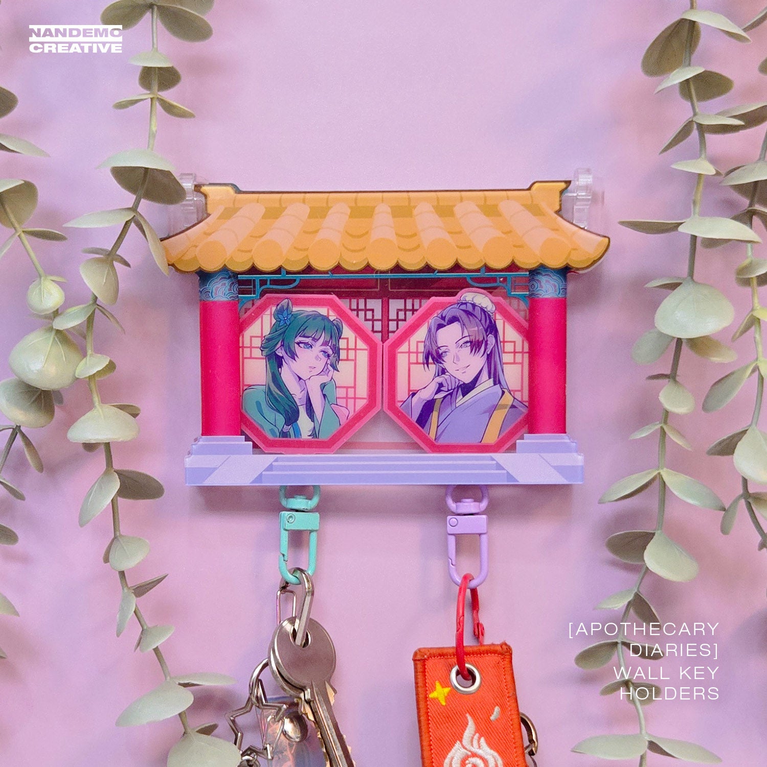 Apothecary Diaries Wall Keyholders Jinshi Maomao JinMao – Nandemo
