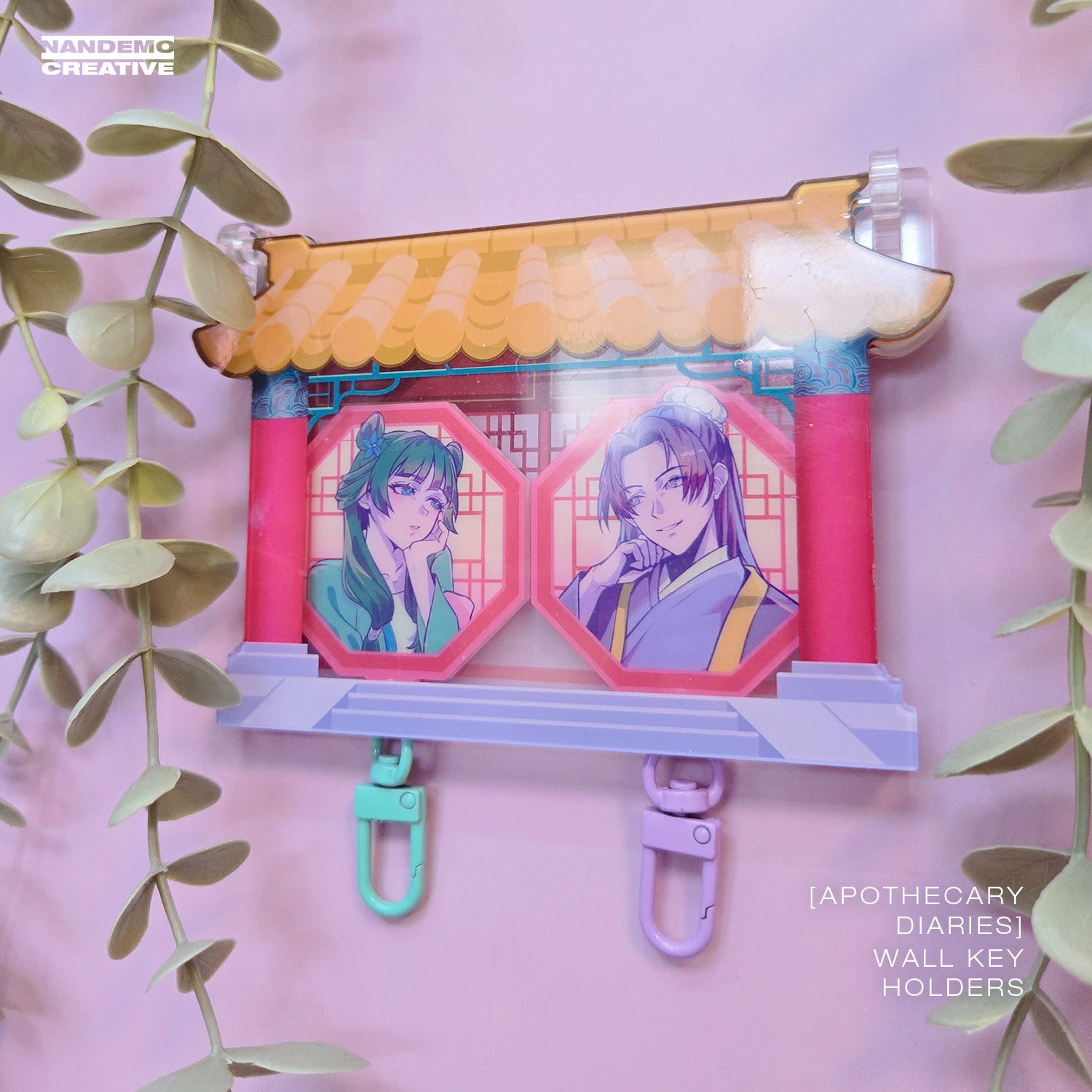 Apothecary Diaries Wall Keyholders Jinshi Maomao JinMao