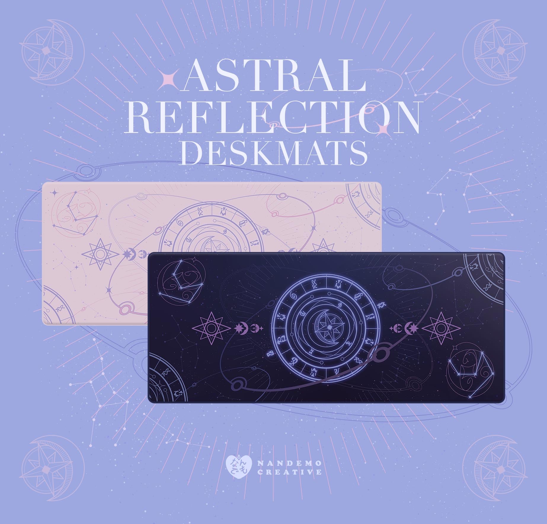 Astral Reflection - Genshin Impact Extended Mouspad Deskmat