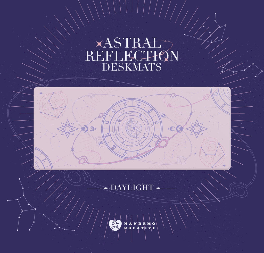 Astral Reflection - Genshin Impact Extended Mouspad Deskmat