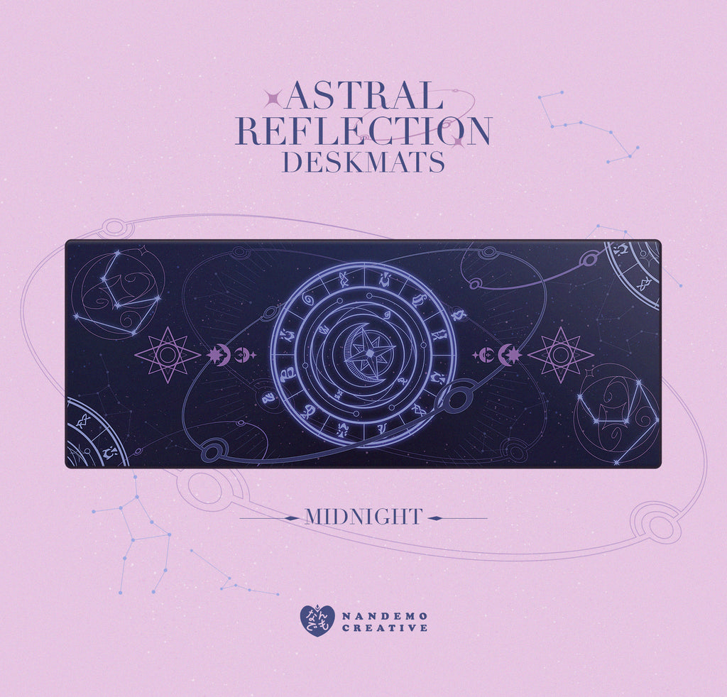 Astral Reflection - Genshin Impact Extended Mouspad Deskmat