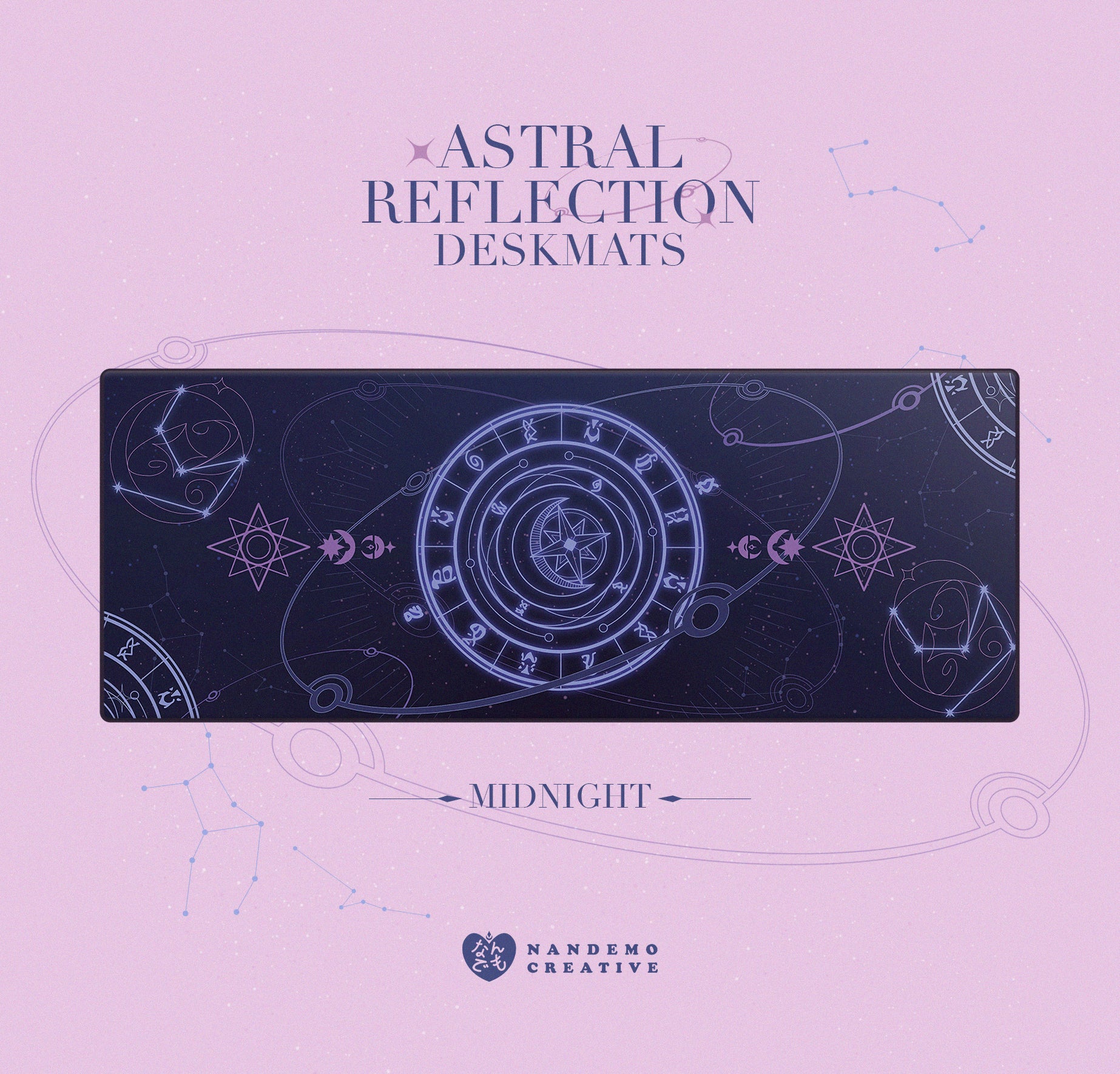 Astral Reflection - Genshin Impact Extended Mouspad Deskmat