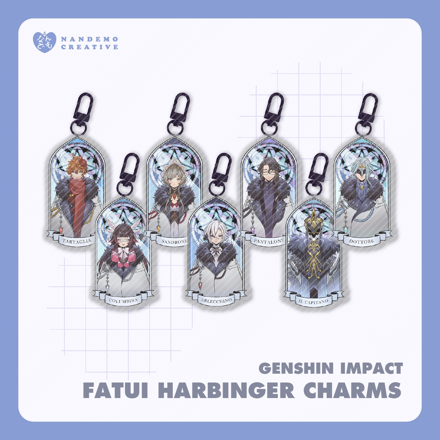 Genshin Impact Charms - Fatui Harbingers