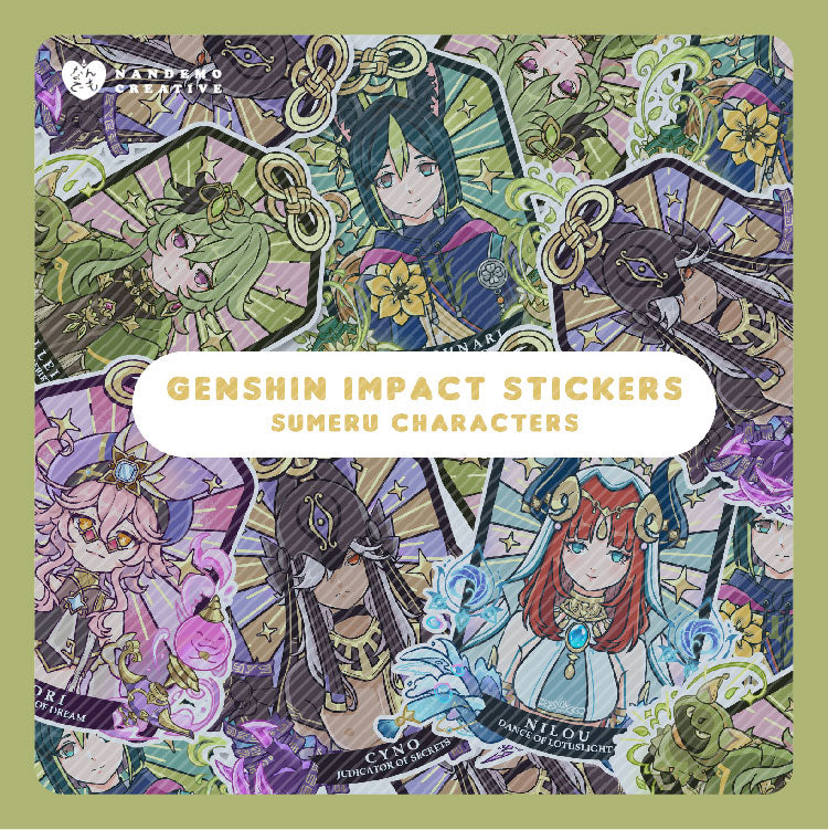 Genshin Impact Sumeru Stickers