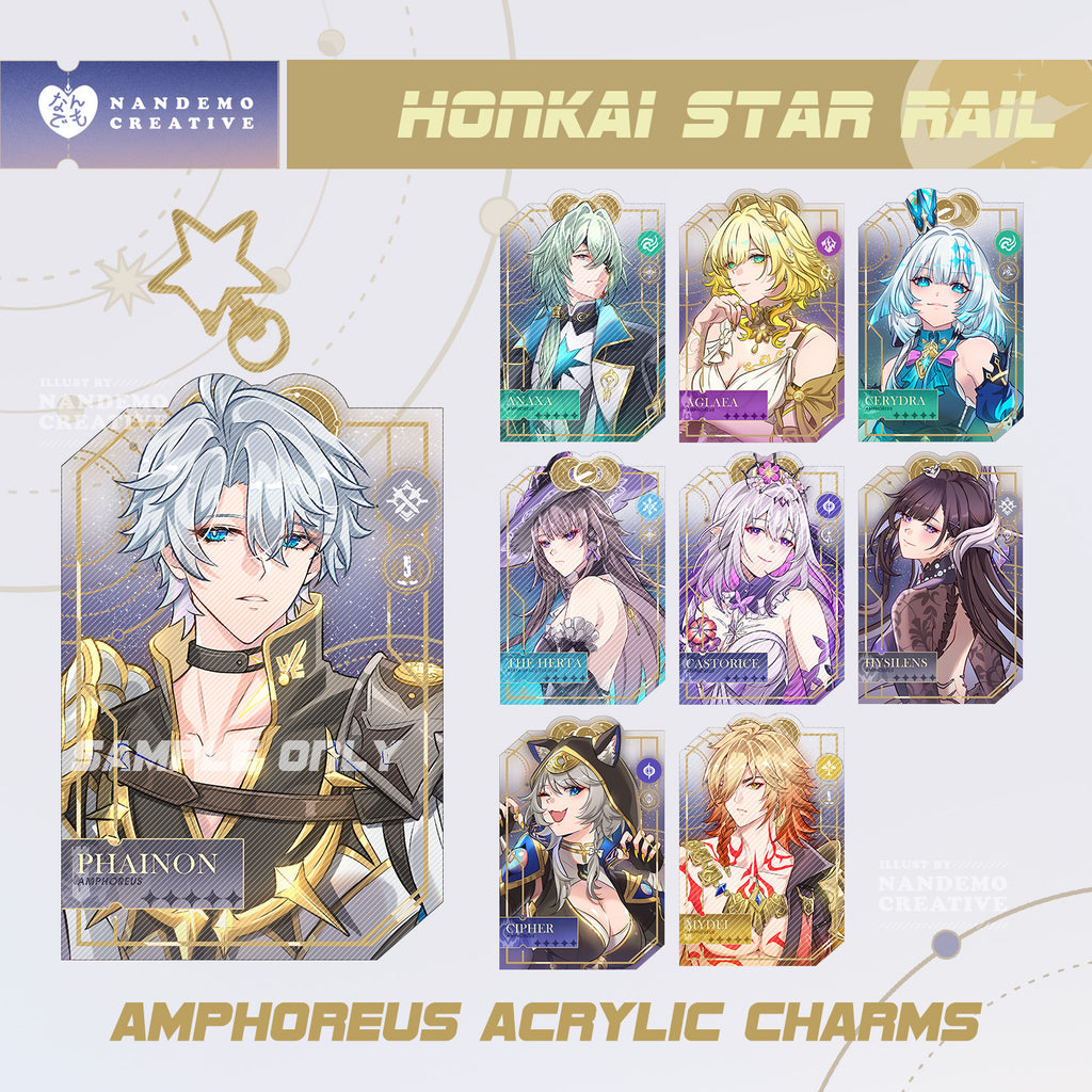 HSR Acrylic Charms - Amphoreus