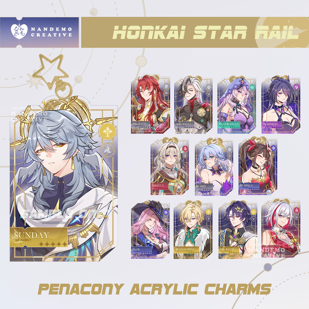 HSR Acrylic Charms - Penacony