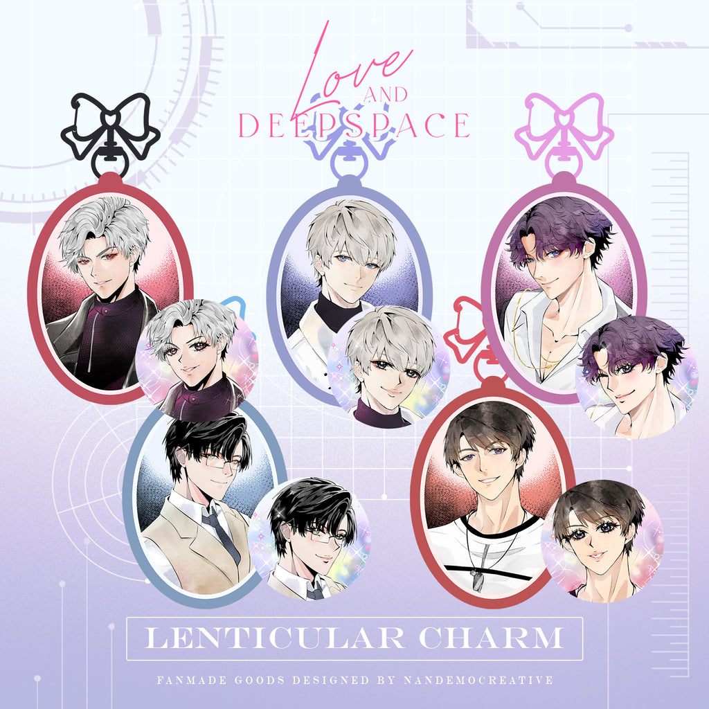 Love and Deepspace LADS - Lenticular Animated Shoujo Manga Charm