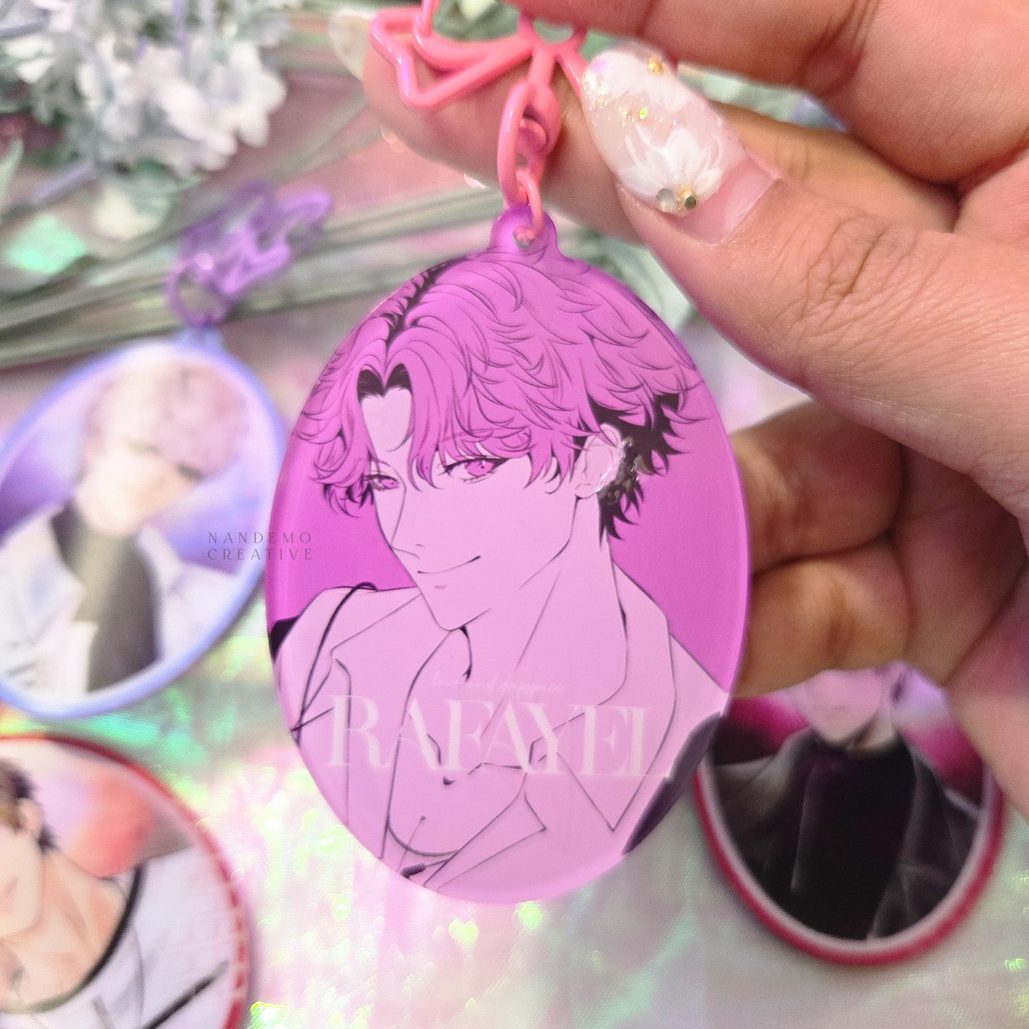 Love and Deepspace LADS - Lenticular Animated Shoujo Manga Charm