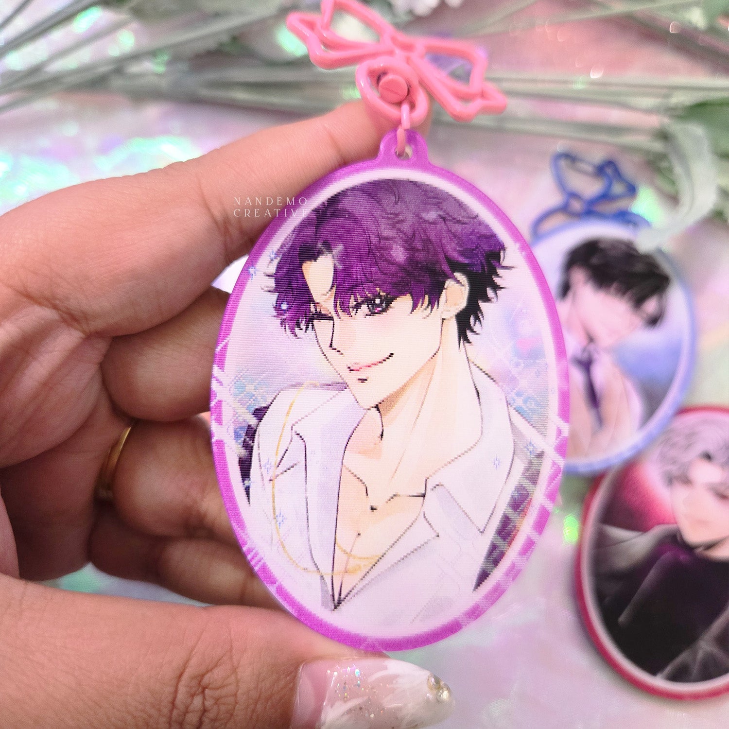 Love and Deepspace LADS - Lenticular Animated Shoujo Manga Charm
