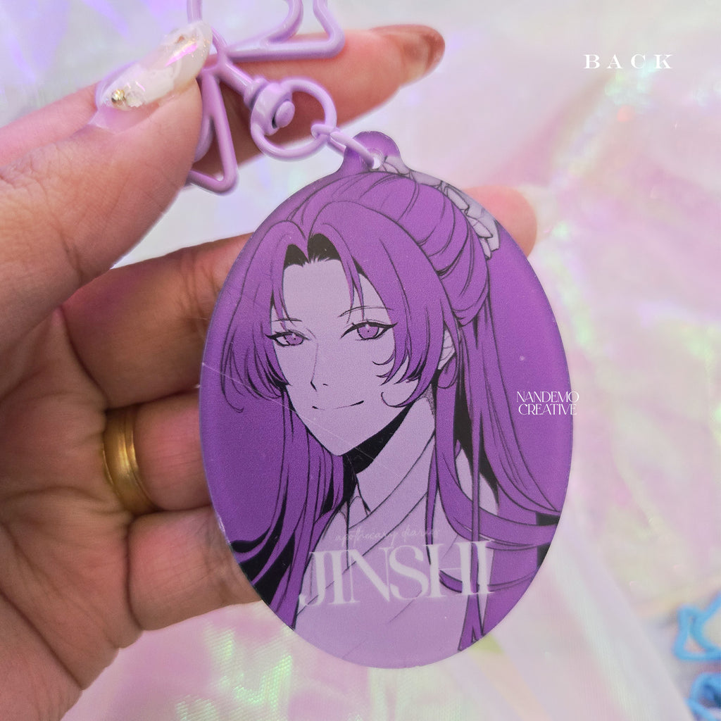 Shoujo Manga inspired lenticular charm - Himmel, Jinshi, HSR Sunday