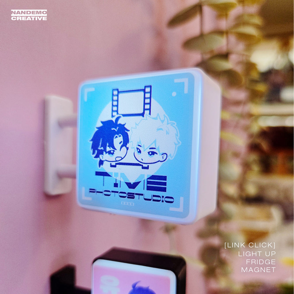Link Click - Light Up Fridge Magnet Time Photo Studio