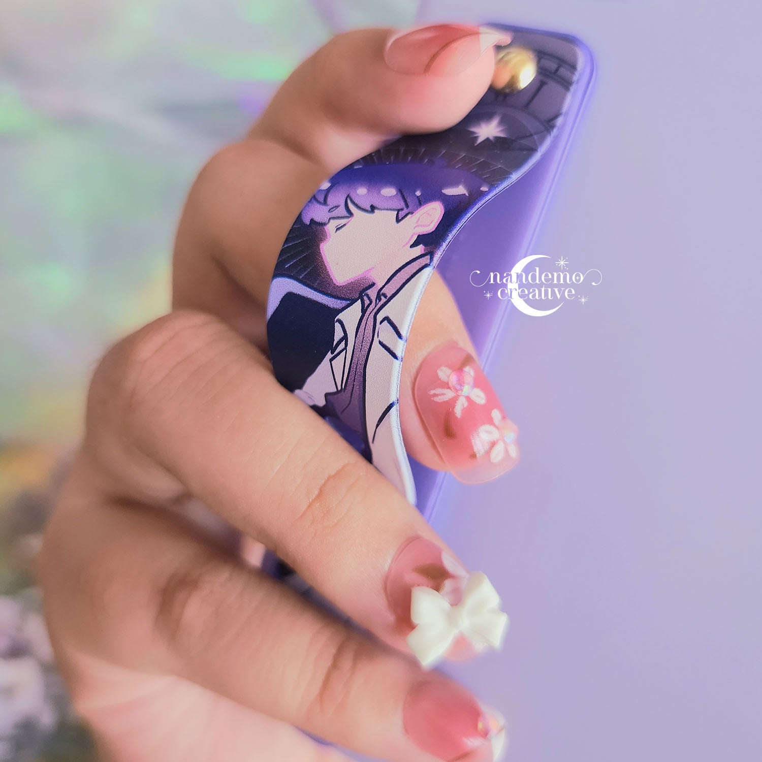 ORV Phone grip - Purple/Dark Blue