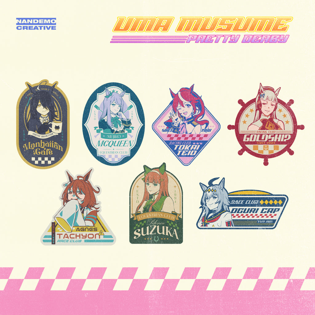 Uma Musume Pretty Derby Anime - 3D Acrylic Keychain or Wooden Charm