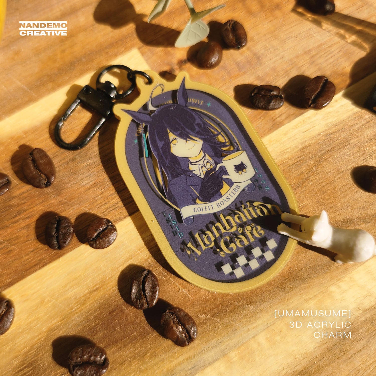 Uma Musume Pretty Derby Anime - 3D Acrylic Keychain or Wooden Charm