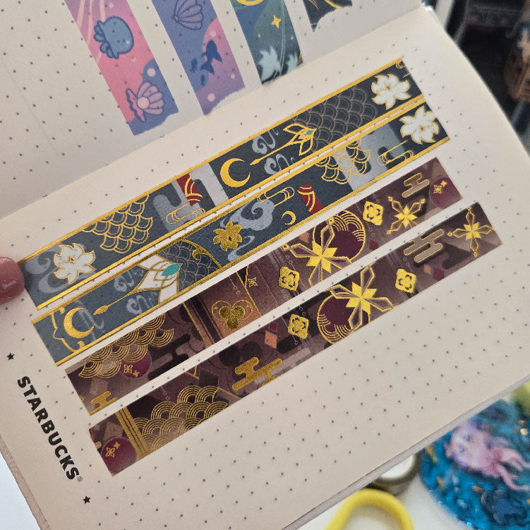 HSR - Imbibitor Lunae inspired Gold Foil Washi Tape