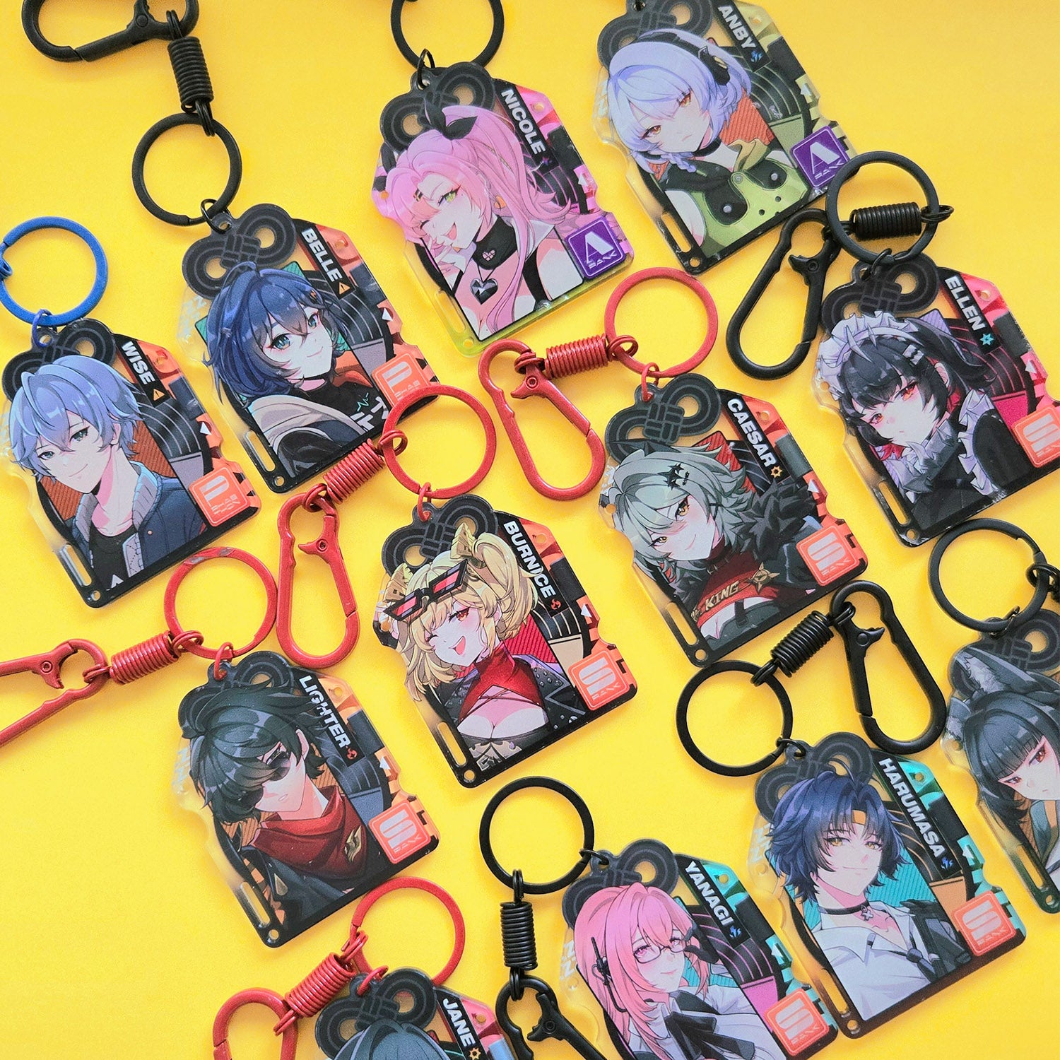 Zenless Zone Zero - Acrylic Keychain - Agents ZZZ