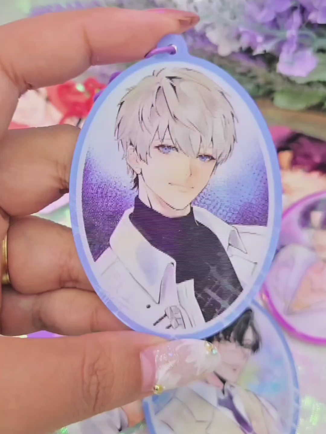 Love and Deepspace LADS - Lenticular Animated Shoujo Manga Charm